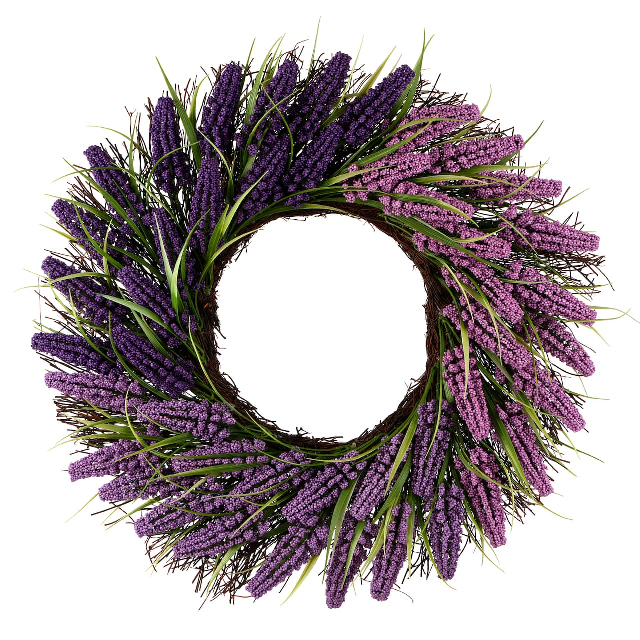 22" Lavender Heather Wreath by Ashland®